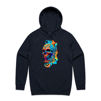 LUCID DREAM II - Mens Pocket Hoodie - FRONT PRINT