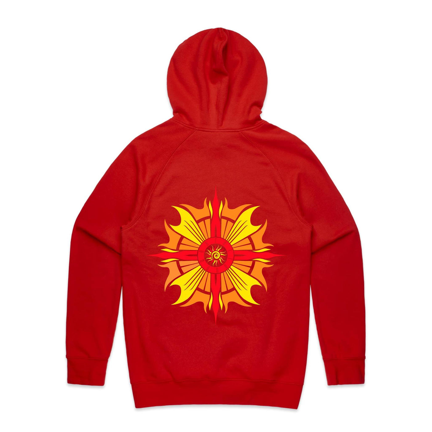 SUNDANCE II - Mens Pocket Hoodie - BACK PRINT