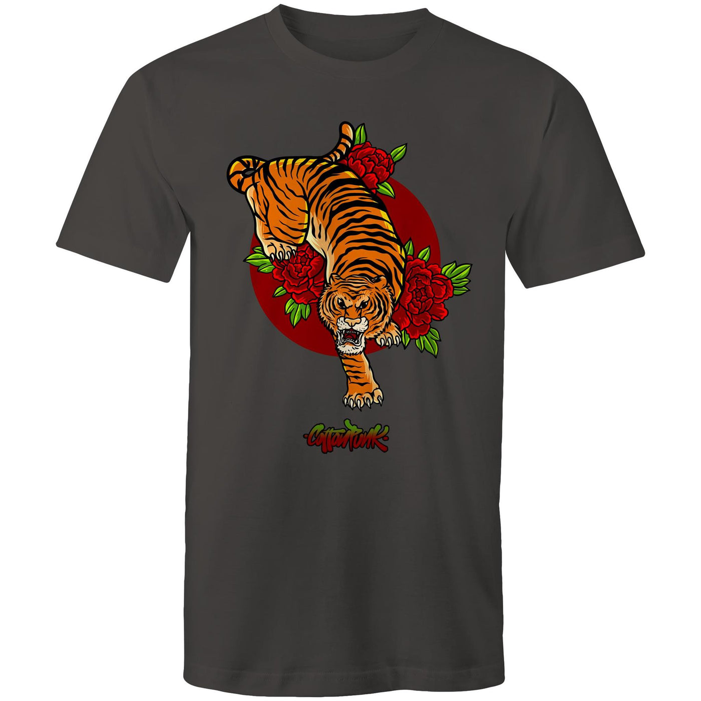 JUNGLE KING - Mens T-Shirt - FRONT PRINT