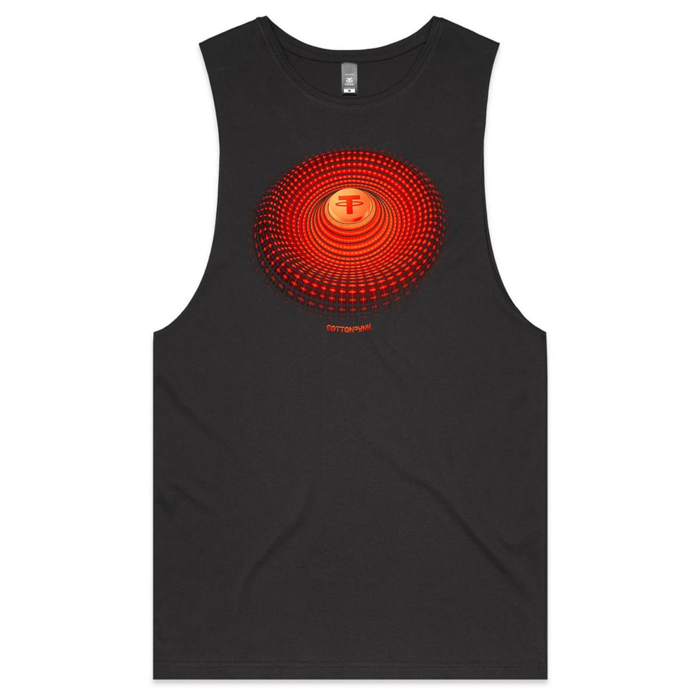 TETHER IV - Mens Sleeveless T-Shirt - FRONT PRINT