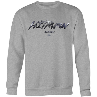 HITMAN - Mens Sweatshirt - FRONT PRINT