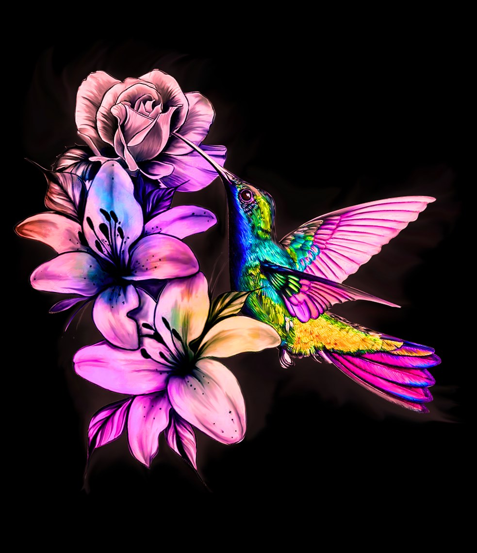 HUMMINGBIRD WALL ART