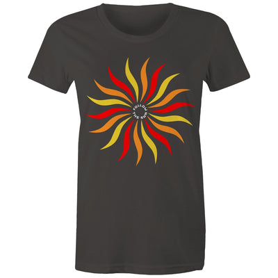 FOLLOW THE SUN (W) - Womens T-Shirt - FRONT PRINT