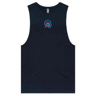 MIDNITE GMR - Mens Sleeveless T-Shirt - BACK PRINT