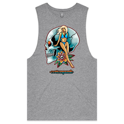 NEVER R.I.P - Mens Sleeveless T-Shirt - FRONT PRINT