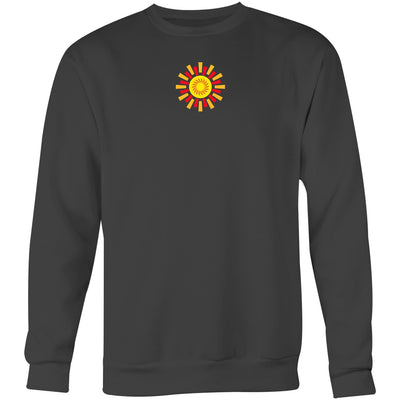 FOLLOW THE SUN (W) - Womens Sweatshirt - BACK PRINT