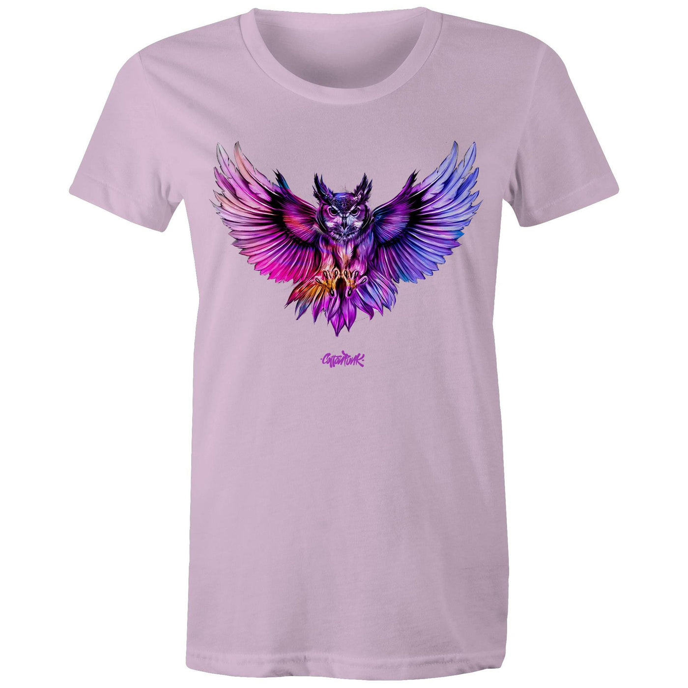 NIGHT HUNTER (W) - Womens T-Shirt - FRONT PRINT