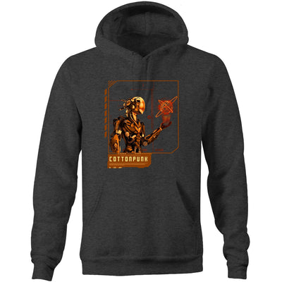 AI CONTROL II - Mens Pocket Hoodie - FRONT PRINT