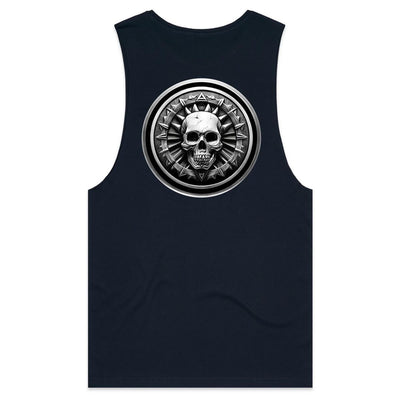 HEAVY METAL - Mens Sleeveless T-Shirt - BACK PRINT