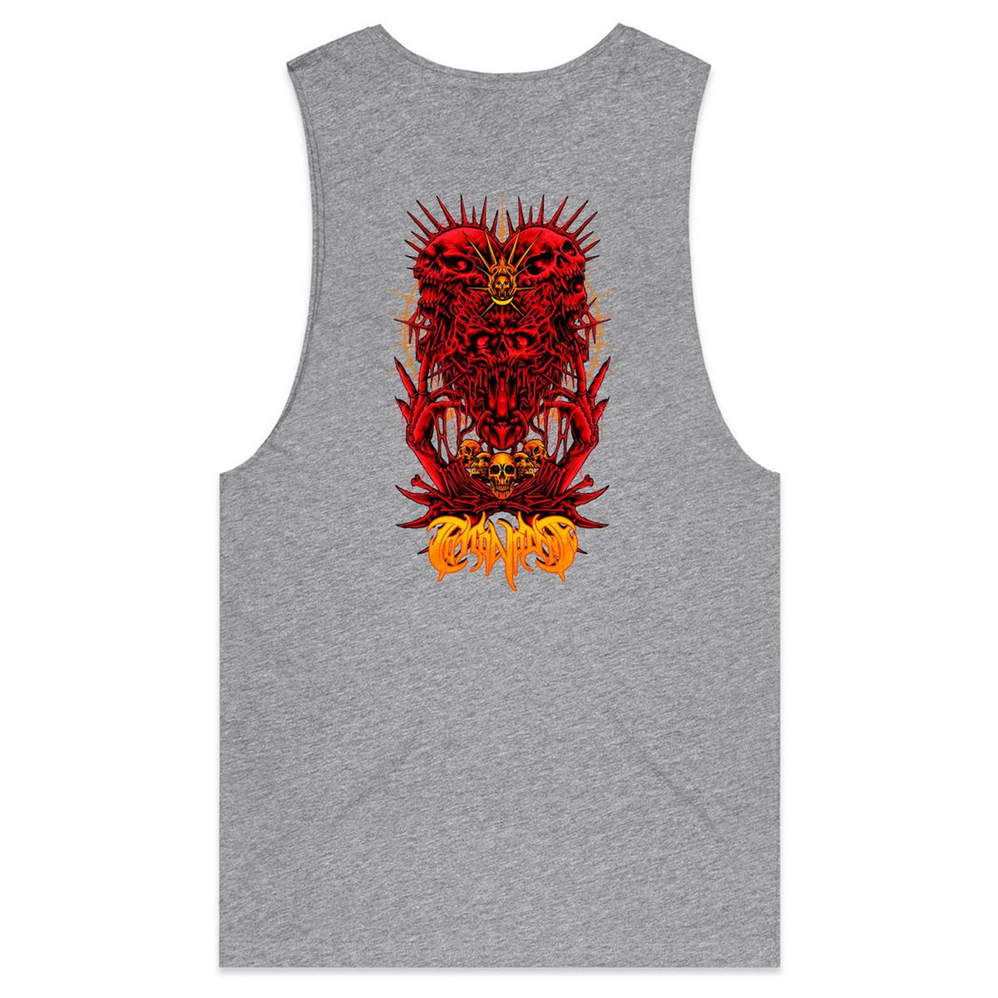 PARANOID III - Mens Sleeveless T-Shirt - BACK PRINT