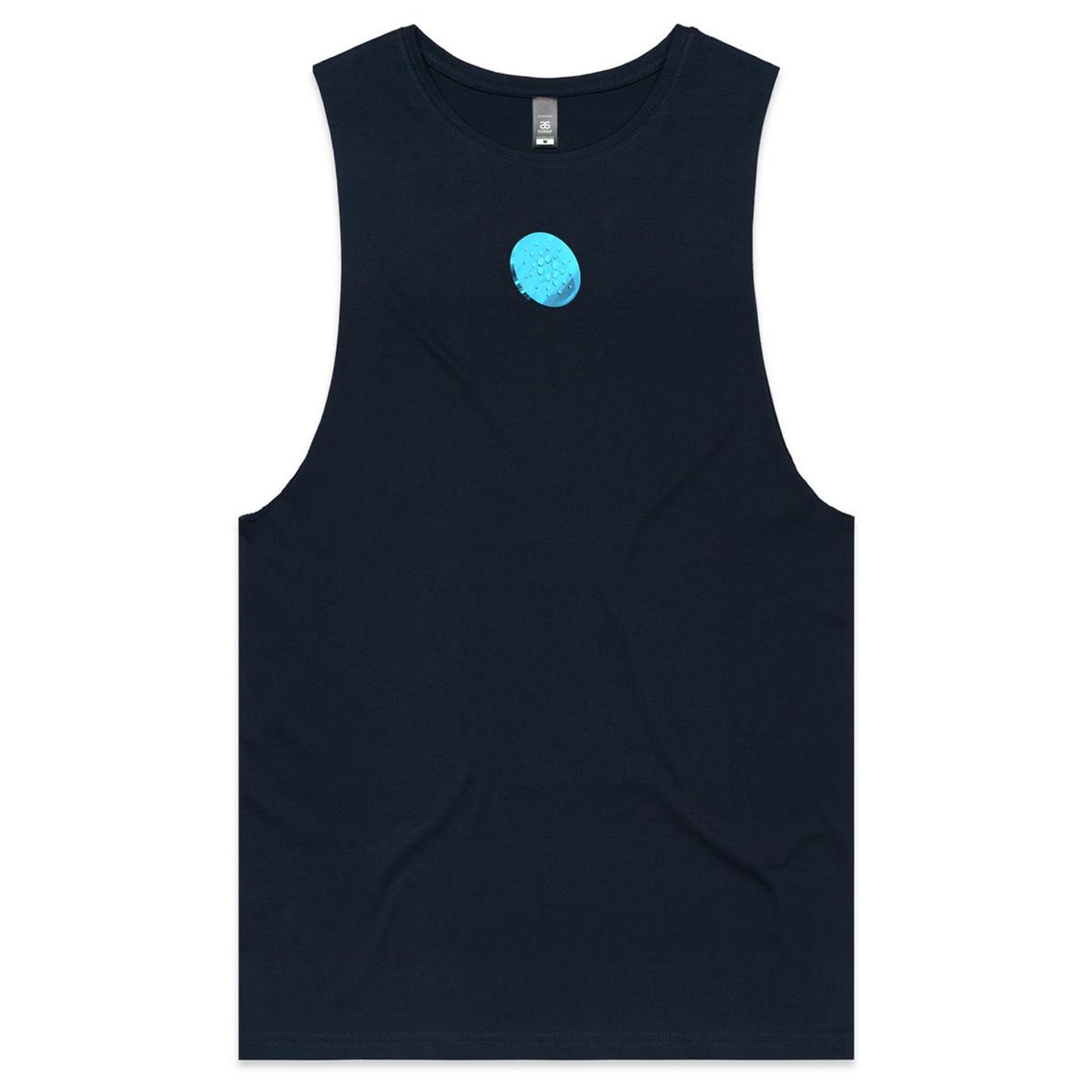 CARDANO - Mens Sleeveless T-Shirt - BACK PRINT