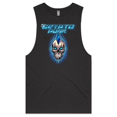 CRYPTO PUNK - Mens Sleeveless T-Shirt - FRONT PRINT