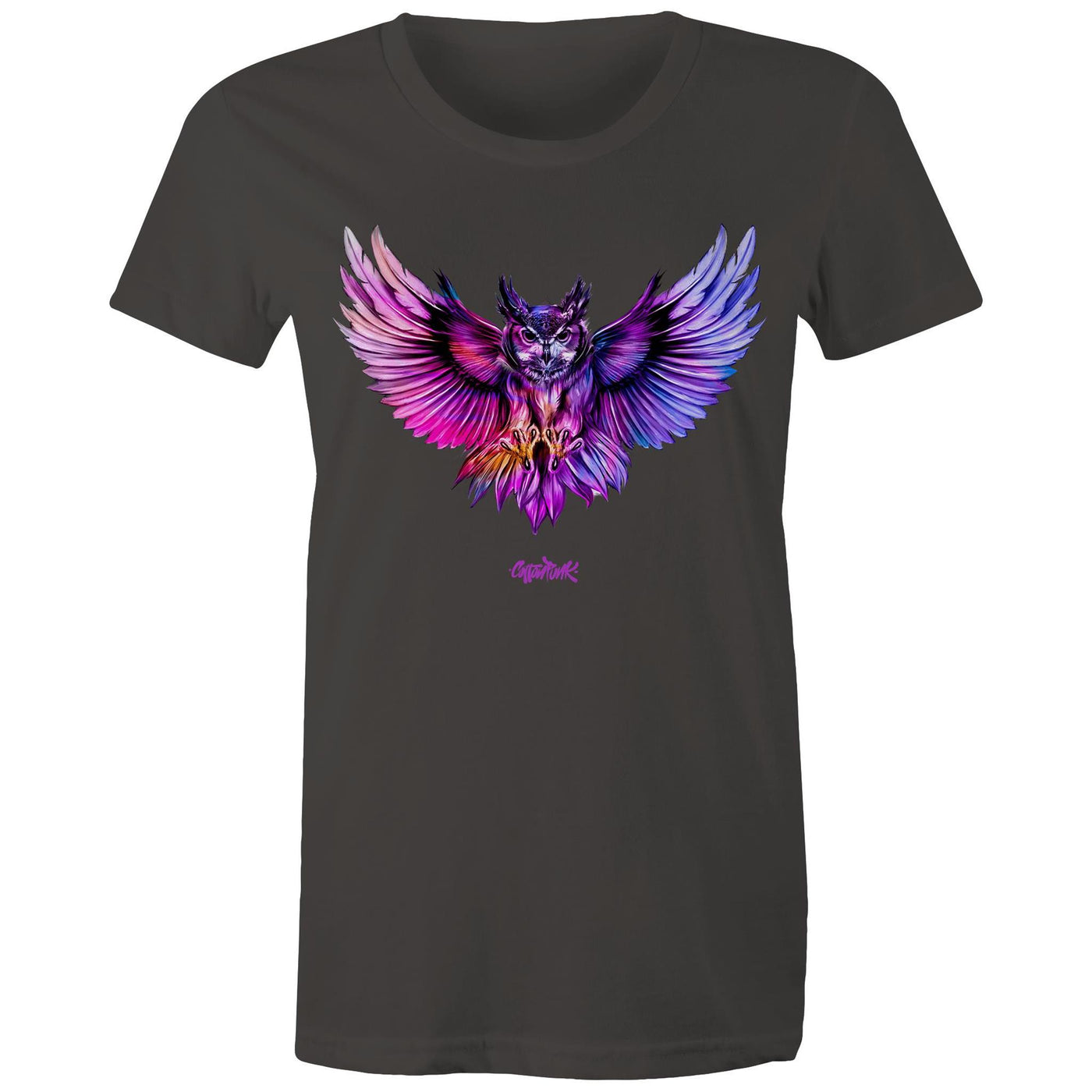 NIGHT HUNTER (W) - Womens T-Shirt - FRONT PRINT