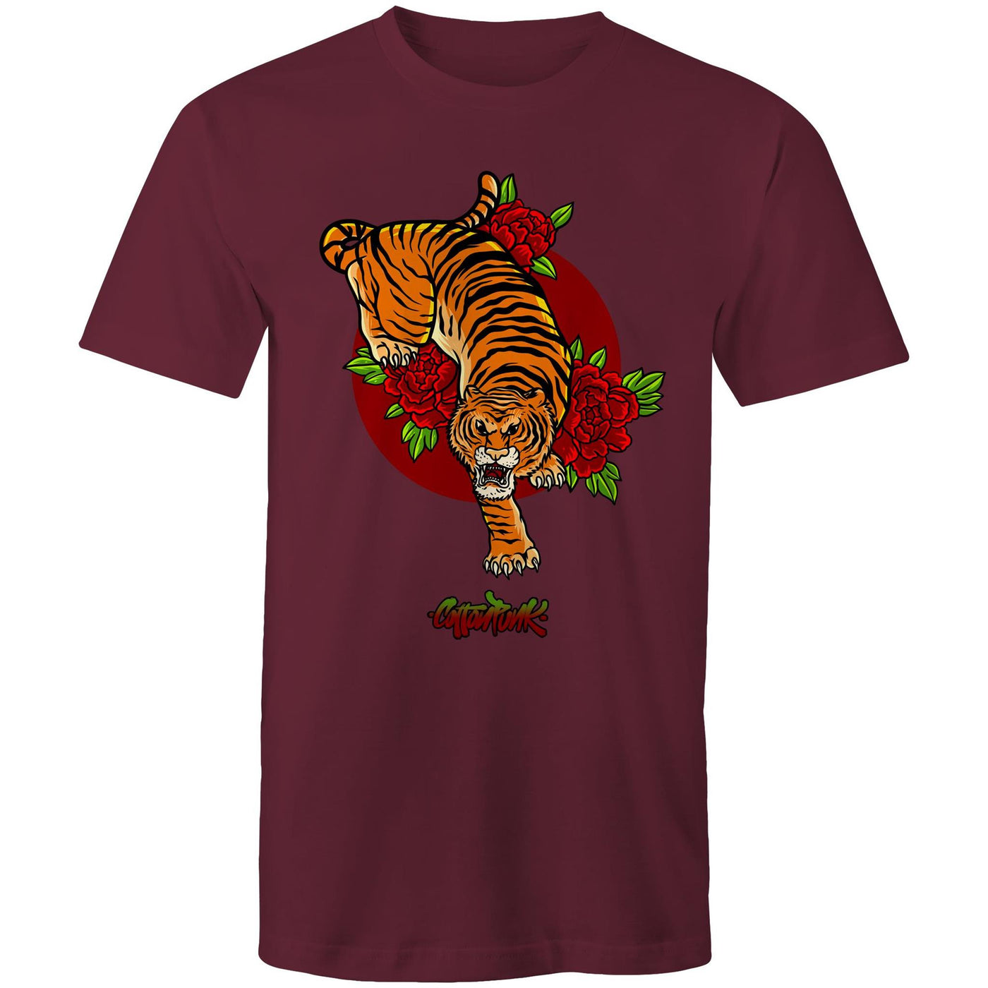 JUNGLE KING - Mens T-Shirt - FRONT PRINT