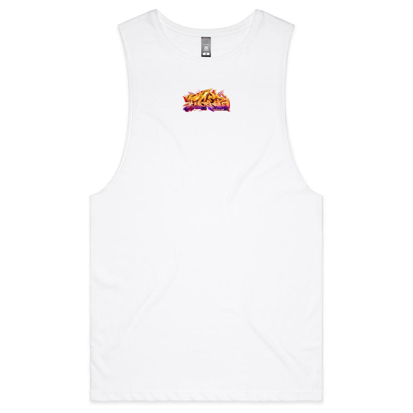 TIGER - Mens Sleeveless T-Shirt - BACK PRINT