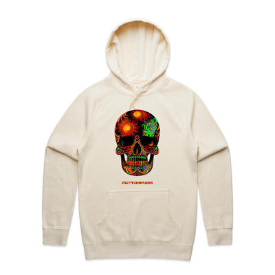 DEATH BY SUNSET - Mens Pocket Hoodie - FRONT PRINT