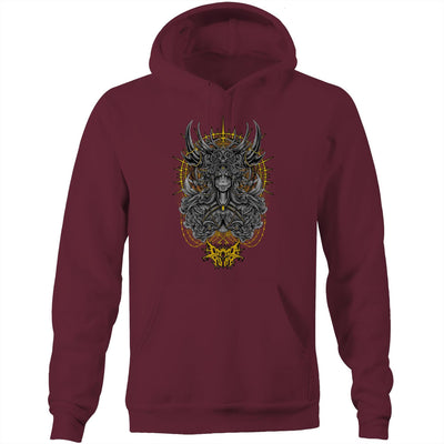 KEYMASTER - Mens Pocket Hoodie - FRONT PRINT