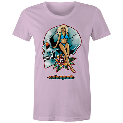 NEVER R.I.P (W) - Womens T-Shirt - FRONT PRINT