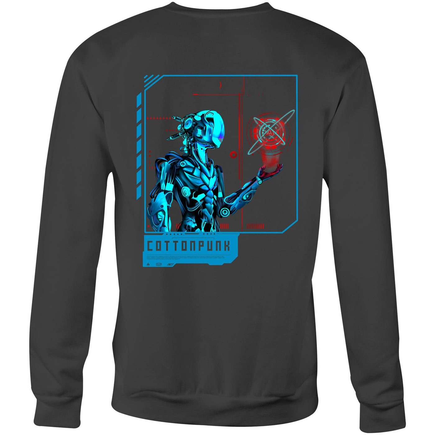 AI CONTROL - Mens Sweatshirt - BACK PRINT