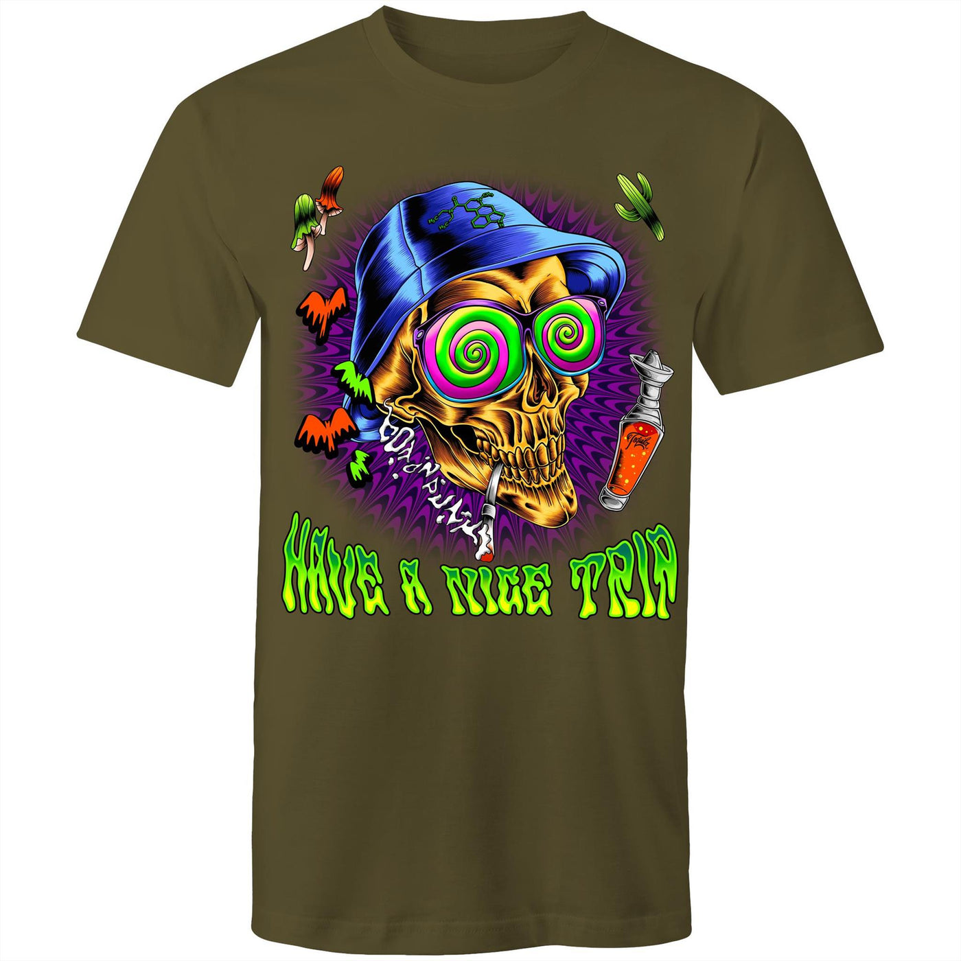 HAVE A NICE TRIP - Mens T-Shirt - FRONT PRINT