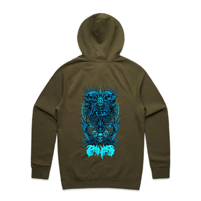 PARANOID - Mens Pocket Hoodie - BACK PRINT