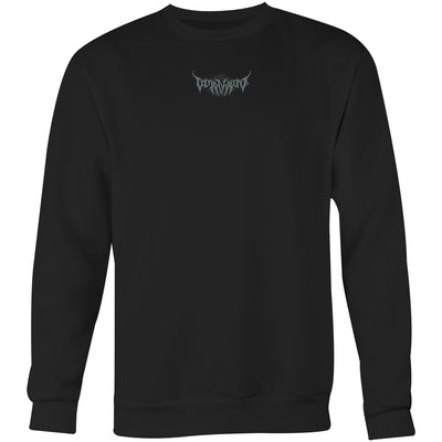 BETWEEN HEAVEN & HELL - Mens Sweatshirt - BACK PRINT