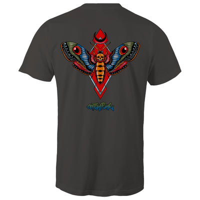 MOTH - Mens T-Shirt - BACK PRINT