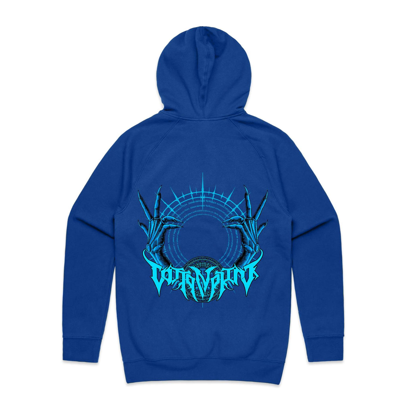 RISING - Mens Pocket Hoodie - BACK PRINT