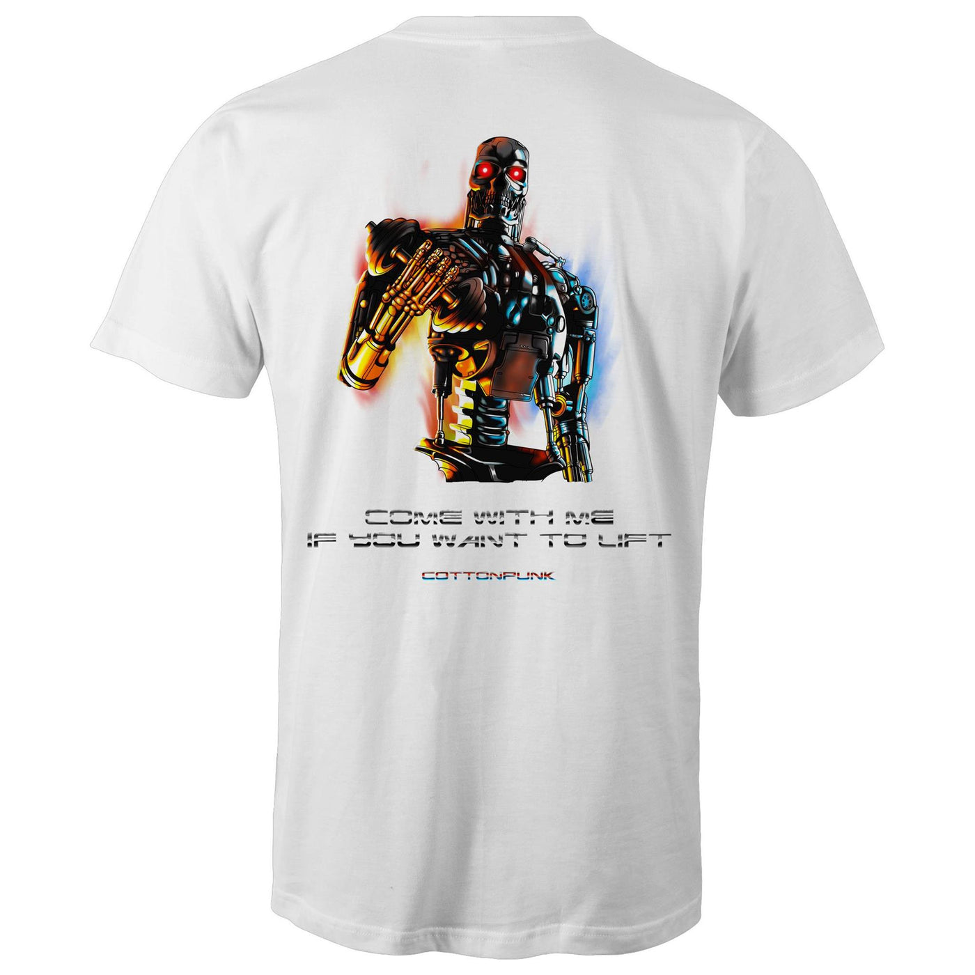 COME WITH ME - Mens T-Shirt - BACK PRINT