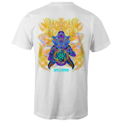 COSMIC ENERGY INFERNO - Mens T-Shirt - BACK PRINT