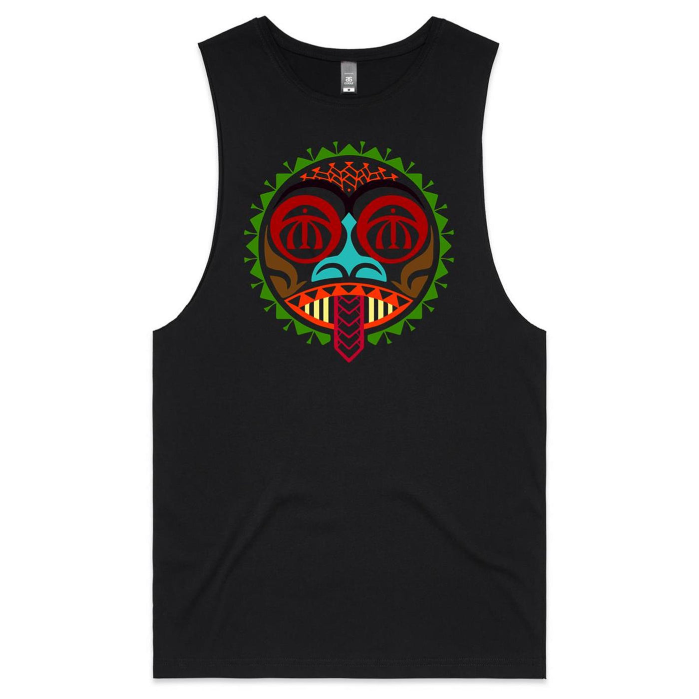 SYCHO (R) - Mens Sleeveless T-Shirt - FRONT PRINT