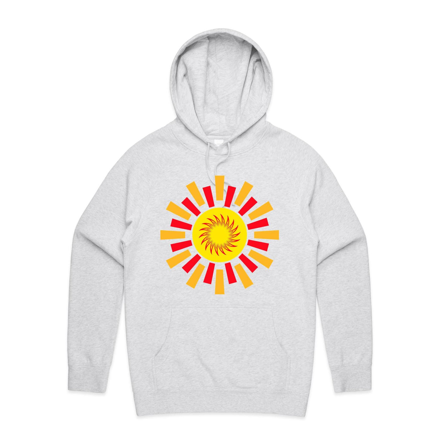 SUNDANCE II (R) - Mens Pocket Hoodie - FRONT PRINT