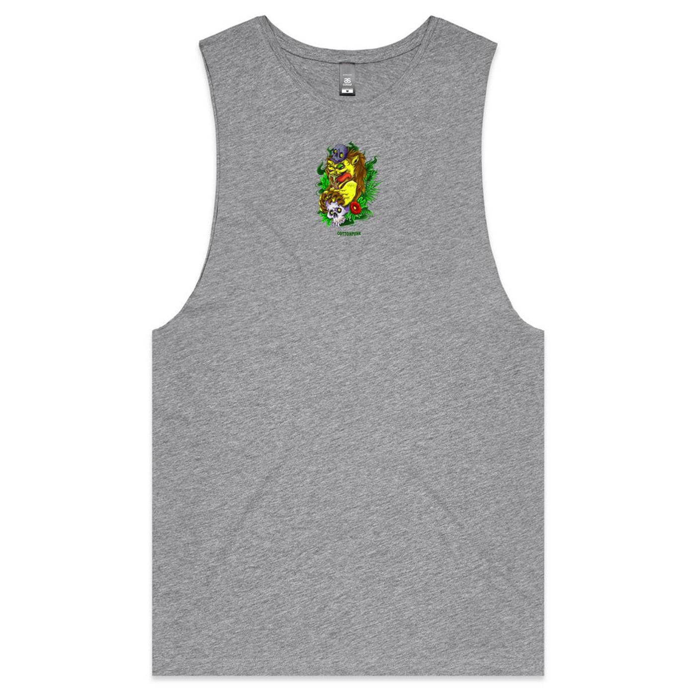 LION (R) - Mens Sleeveless T-Shirt - BACK PRINT