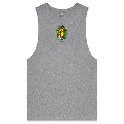 LION (R) - Mens Sleeveless T-Shirt - BACK PRINT