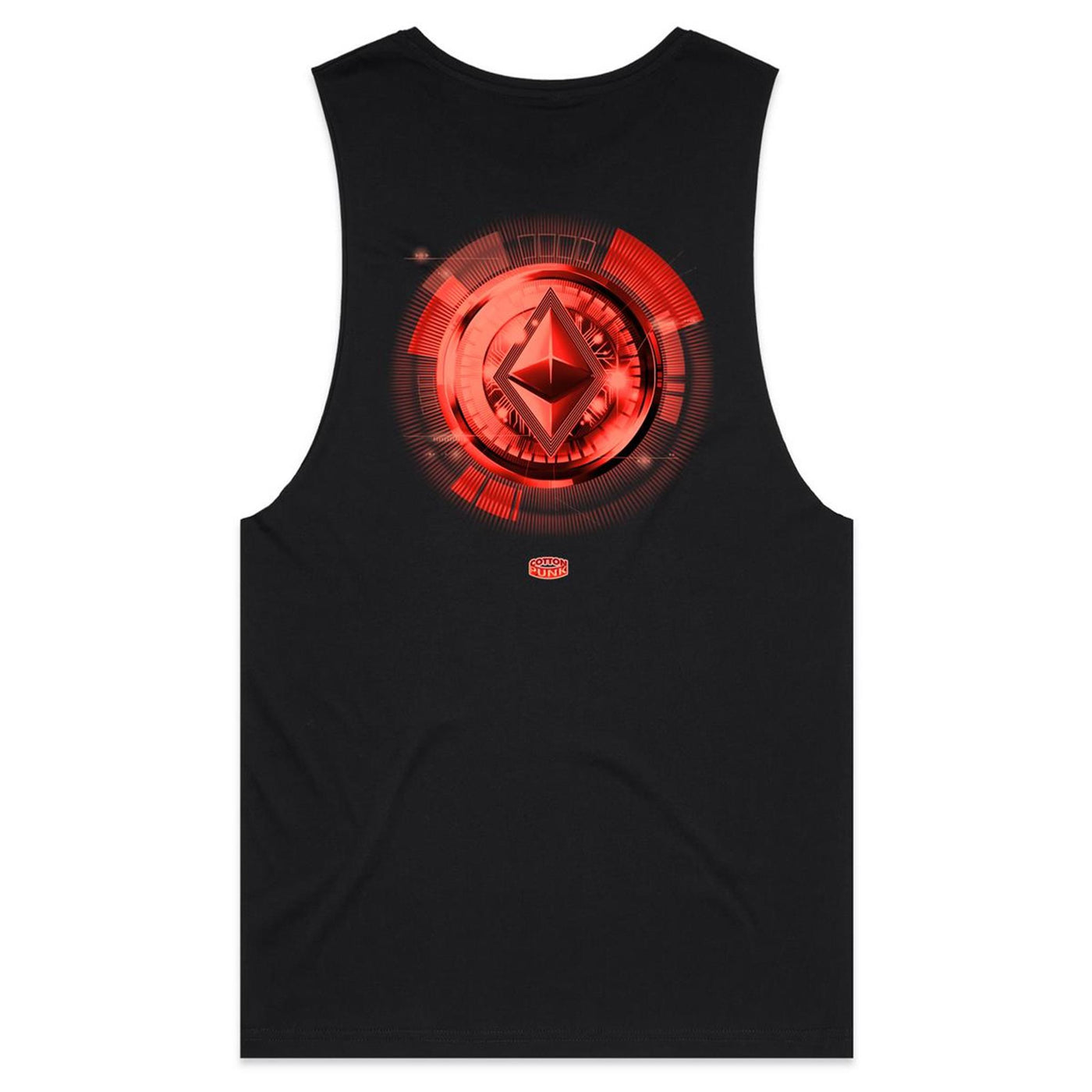 ETHEREUM IV - Mens Sleeveless T-Shirt - BACK PRINT