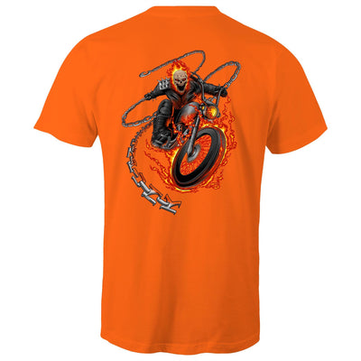 DEATH RIDER - Mens T-Shirt - BACK PRINT