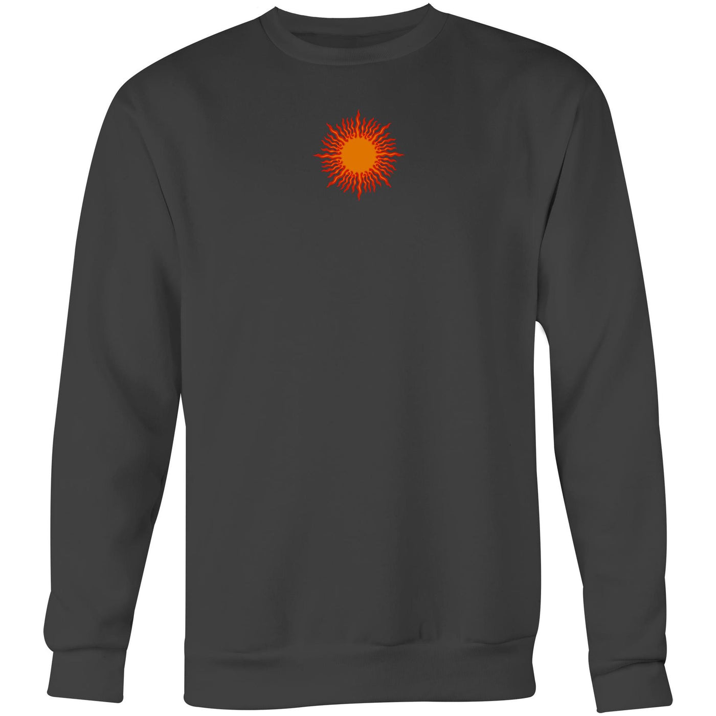 SUNSET VIBES - Mens Sweatshirt - BACK PRINT