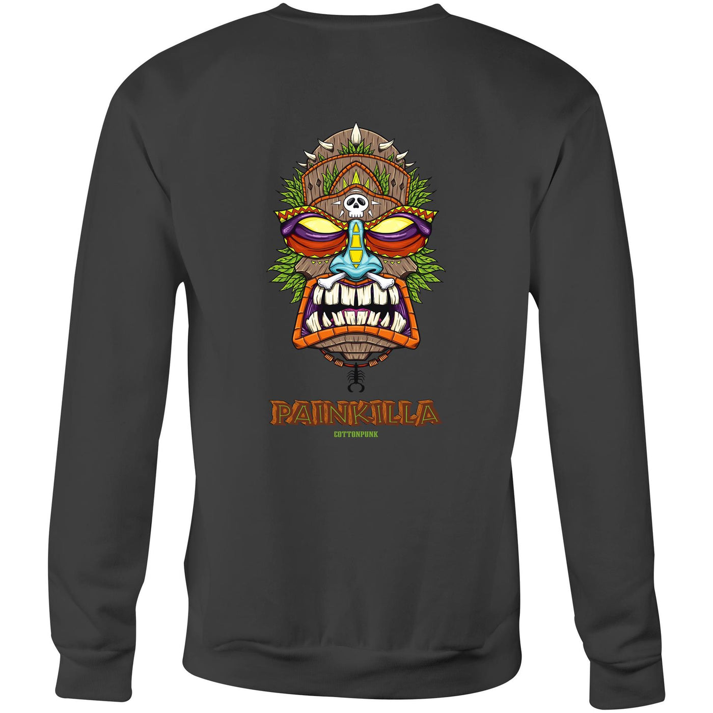 PAINKILLA - Mens Sweatshirt - BACK PRINT