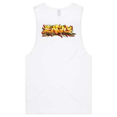 EAGLE (R) - Mens Sleeveless T-Shirt - BACK PRINT