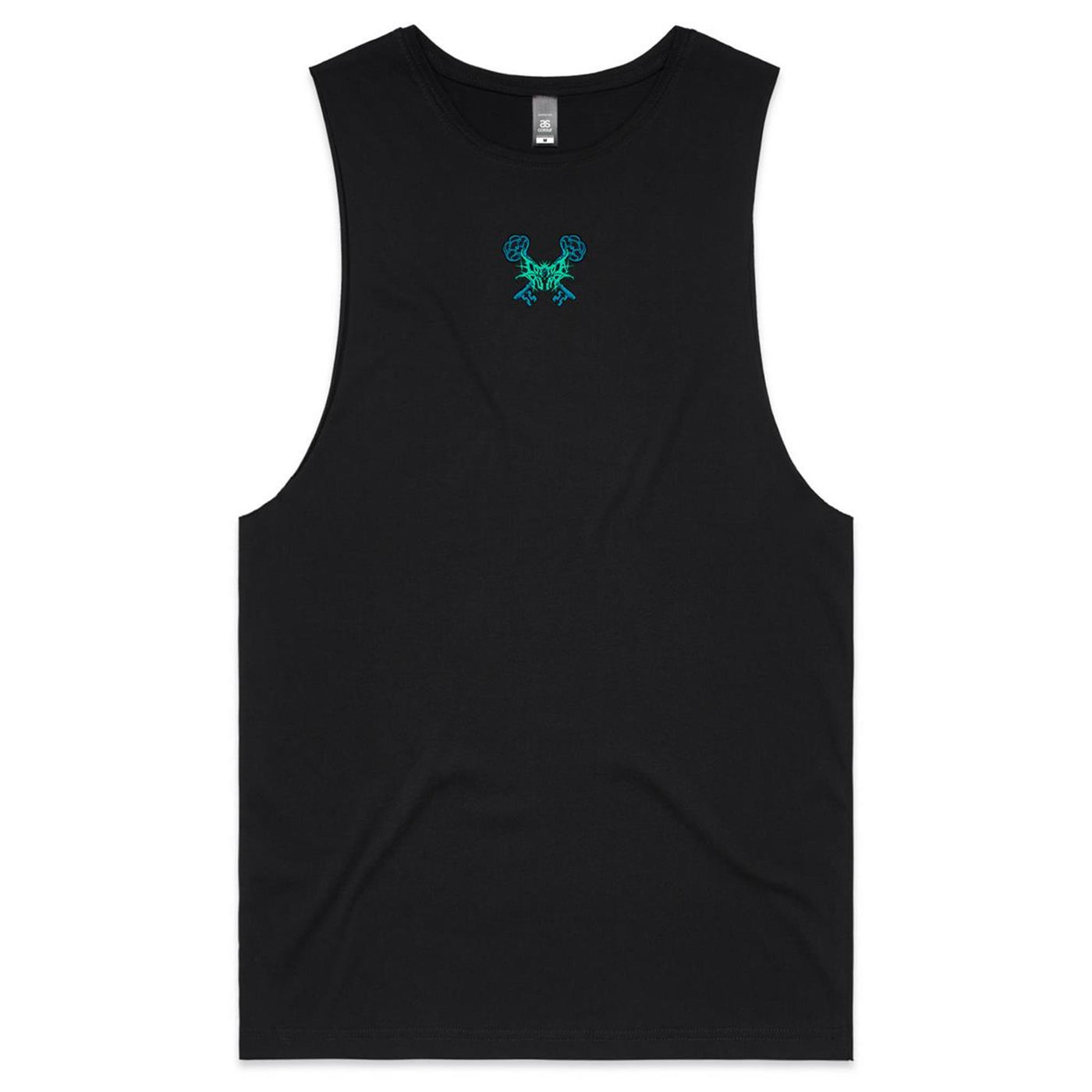 KEYMASTER II - Mens Sleeveless T-Shirt - BACK PRINT