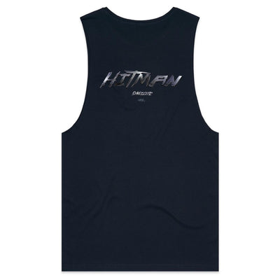 HITMAN - Mens Sleeveless T-Shirt - BACK PRINT