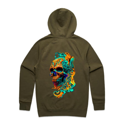 LUCID DREAM - Mens Pocket Hoodie - BACK PRINT