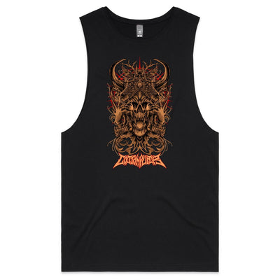 BLACK MAGIC III - Mens Sleeveless T-Shirt - FRONT PRINT