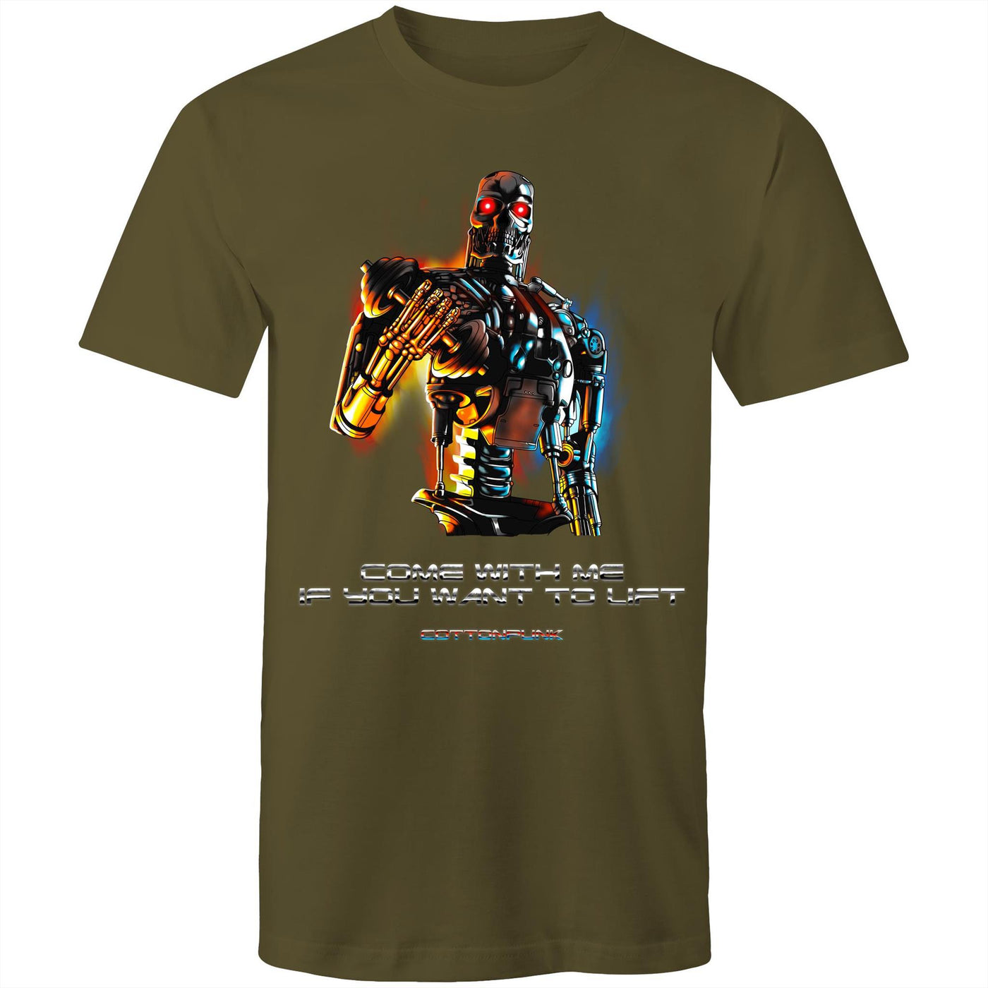 COME WITH ME - Mens T-Shirt - FRONT PRINT