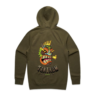 TANTRUM - Mens Pocket Hoodie - BACK PRINT