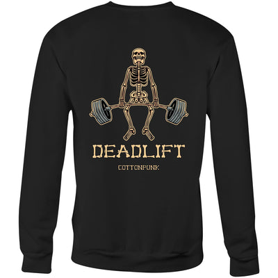 DEADLIFT - Mens Sweatshirt - BACK PRINT