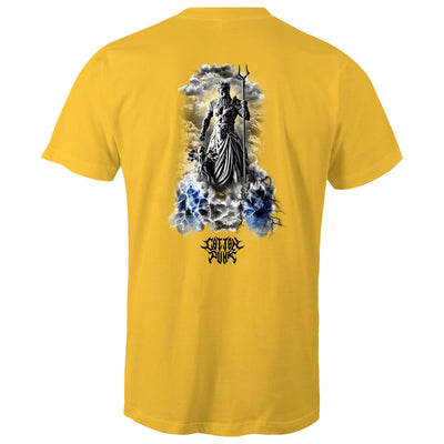 GOD WARRIOR - Mens T-Shirt - BACK PRINT