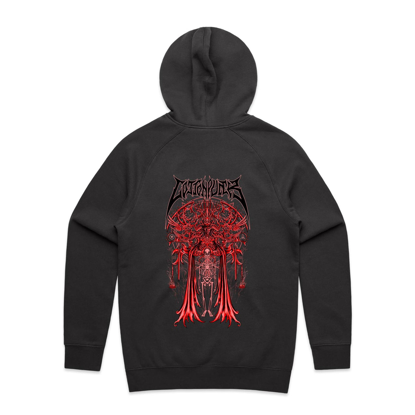 HELLEVATION - Mens Pocket Hoodie - BACK PRINT