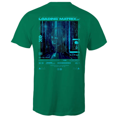 LOADING MATRIX - Mens T-Shirt - BACK PRINT