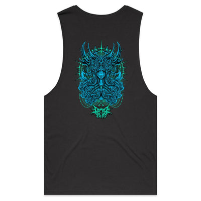 KEYMASTER II - Mens Sleeveless T-Shirt - BACK PRINT